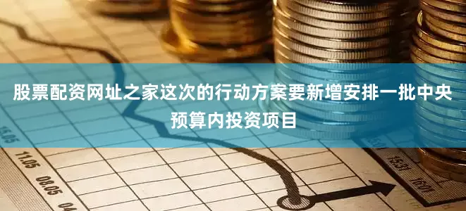 股票配资网址之家这次的行动方案要新增安排一批中央预算内投资项目