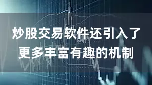 炒股交易软件还引入了更多丰富有趣的机制